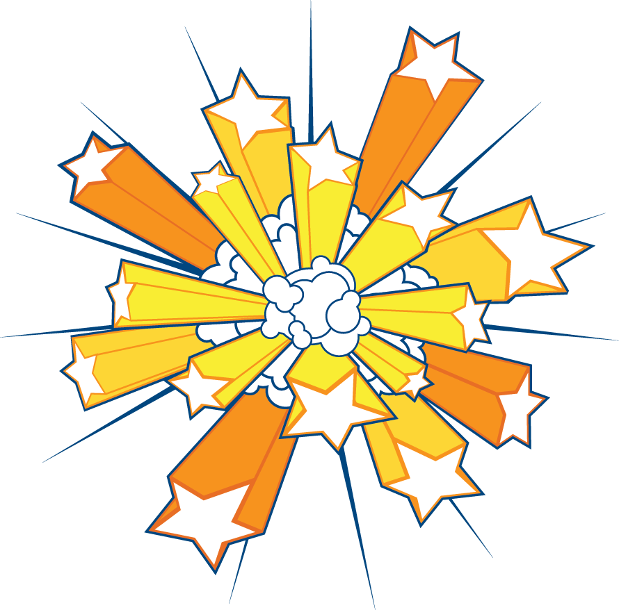 June - Supernova Clip Art (890x878)