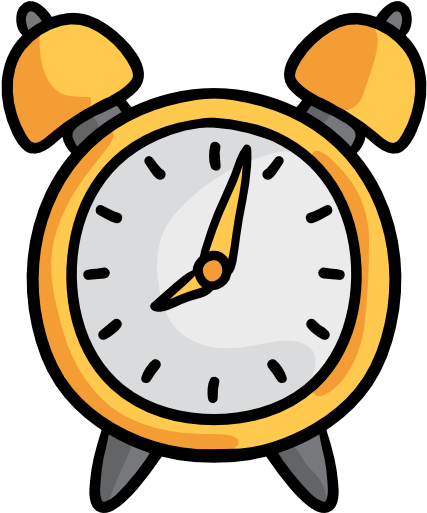 How Long Does It Take To Learn German - Clock (512x512)