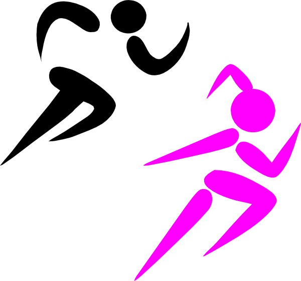 Person Running People Running Clipart Image - Free Running Clip Art (600x559)