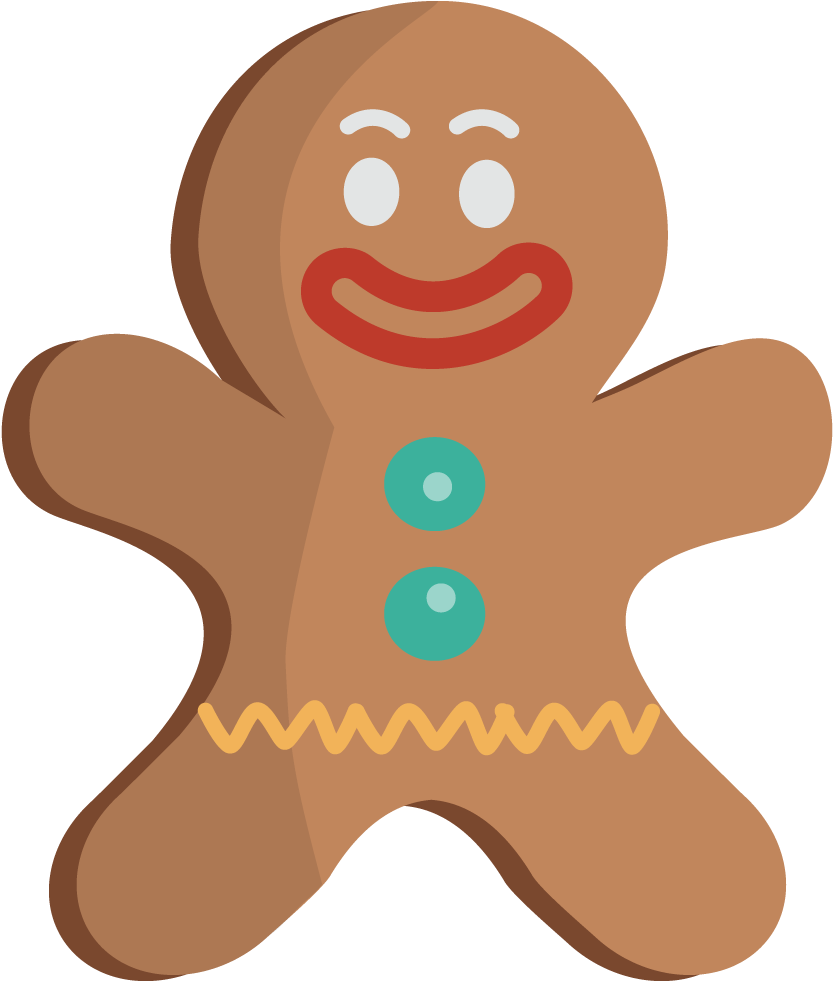Gingerbread Man Gingerbread Clip Art Clipartix - Gingerbread Man Clipart Png (1000x1000)