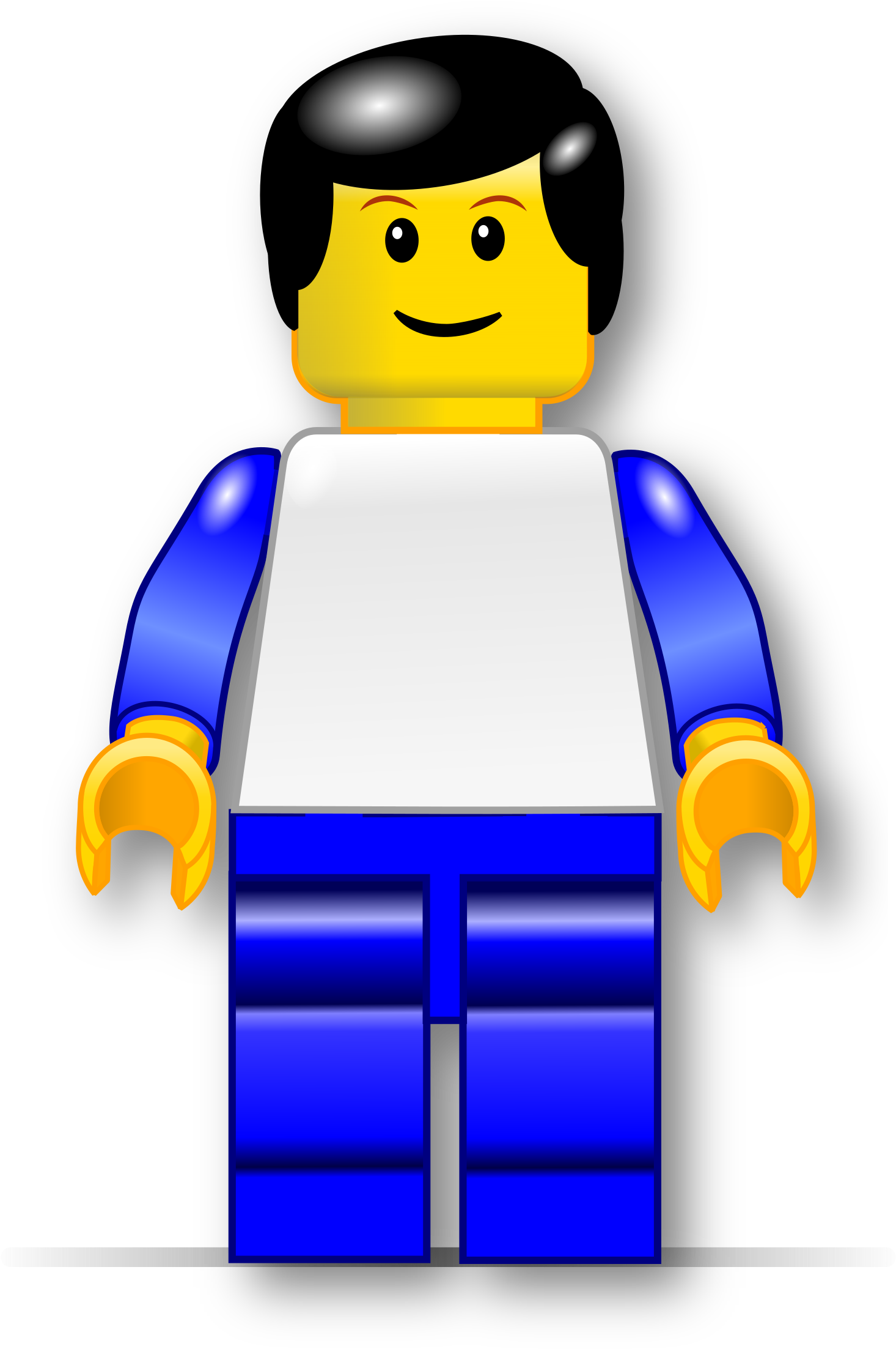 Lego Clipart Lego Guy - Lego Boy Clipart (1466x2205)