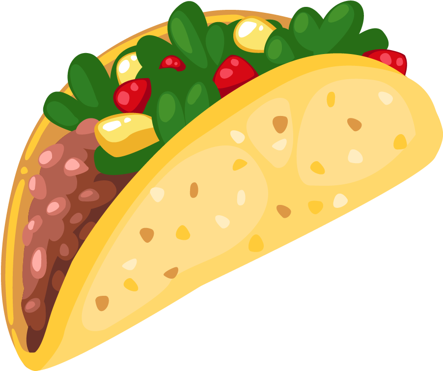 Cartoon Taco Clip Art 3 Clipartcow - Clip Art Tacos (1000x885)