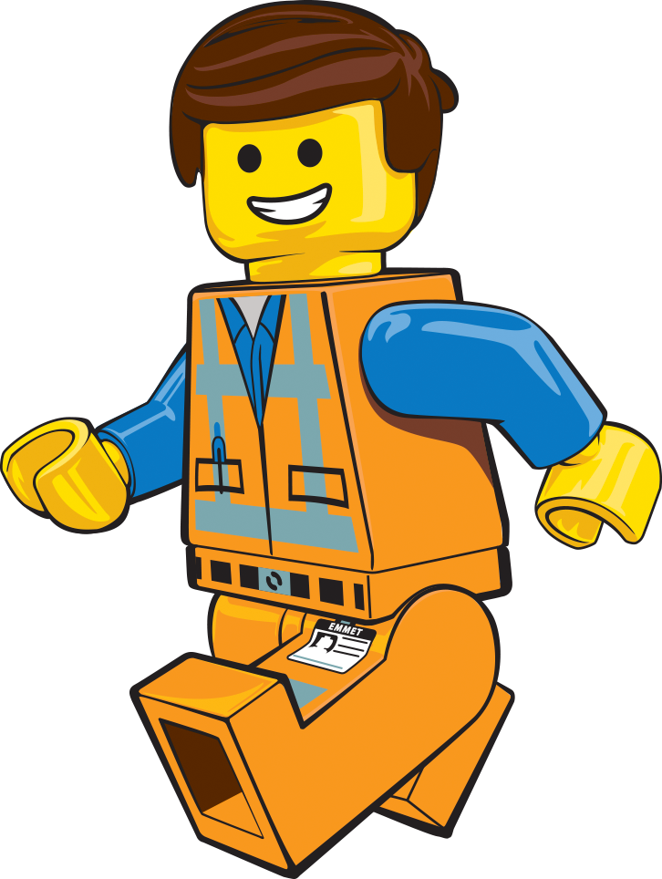 Lego Clipart Construction Worker - Lego Movie: The Official Movie Handbook (726x964)