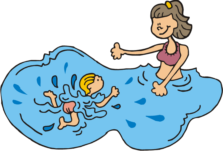 Swimming Lessons Clipart - Water Safety Clip Art (750x509)