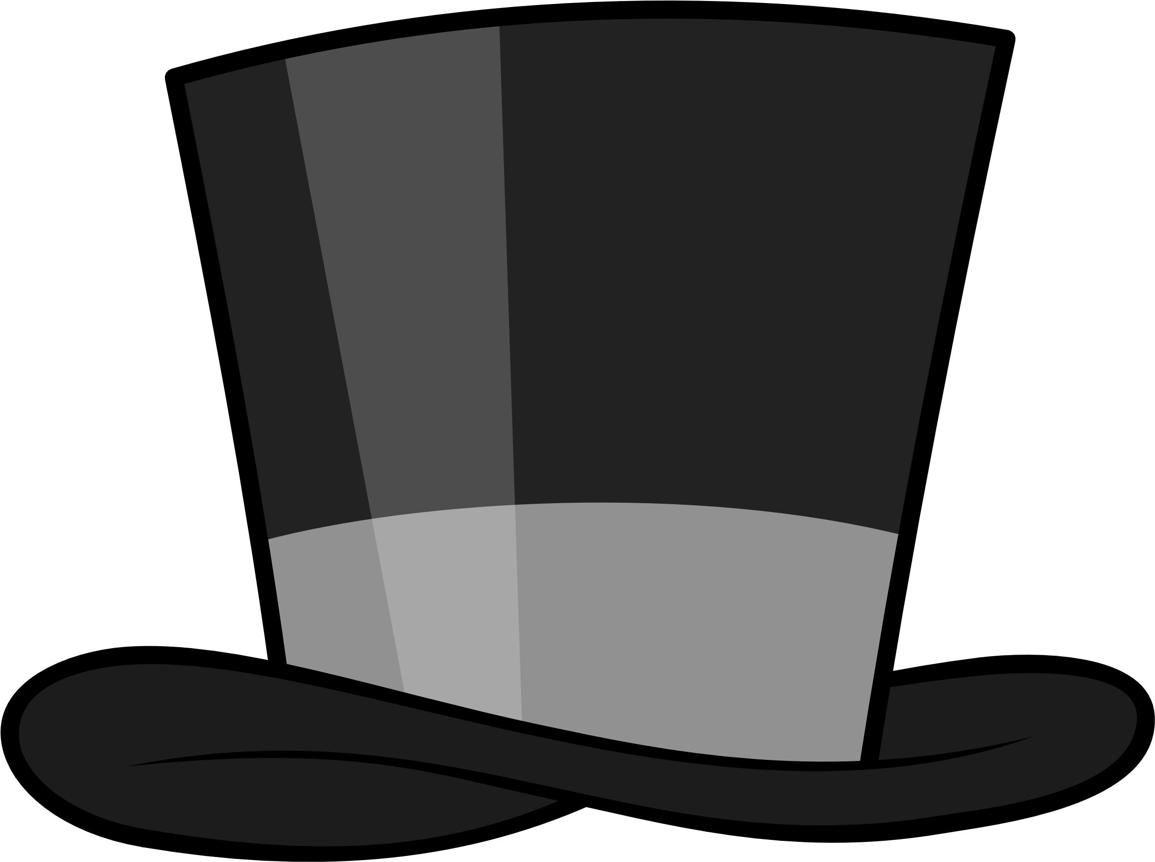 Top Hat Idle Only Me Can Used By Bfdifan1234 On Deviantart - Top Hat Clipart (3000x3000)