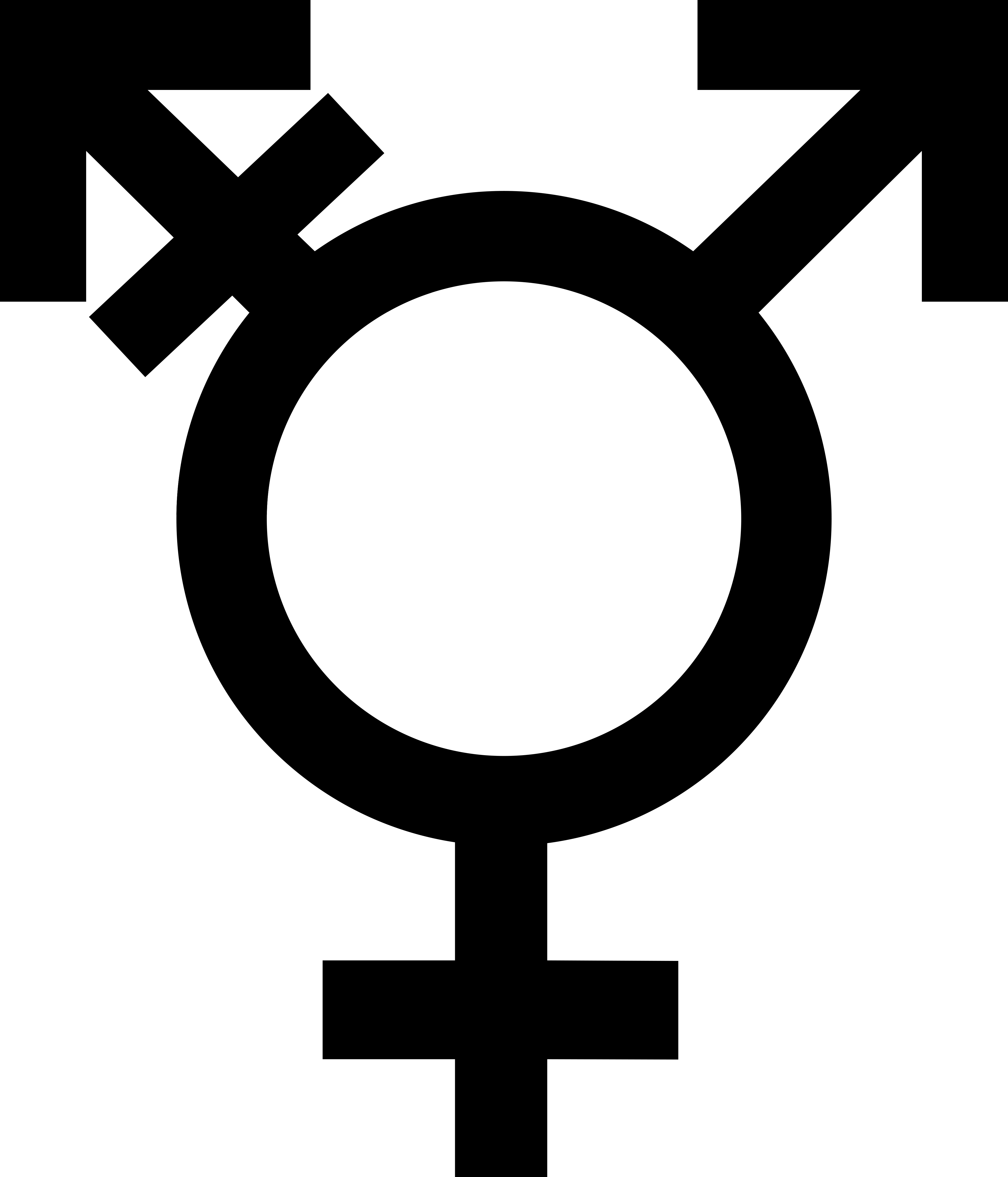 Mobile Headphones Comments - Transgender Symbol (4283x5000)