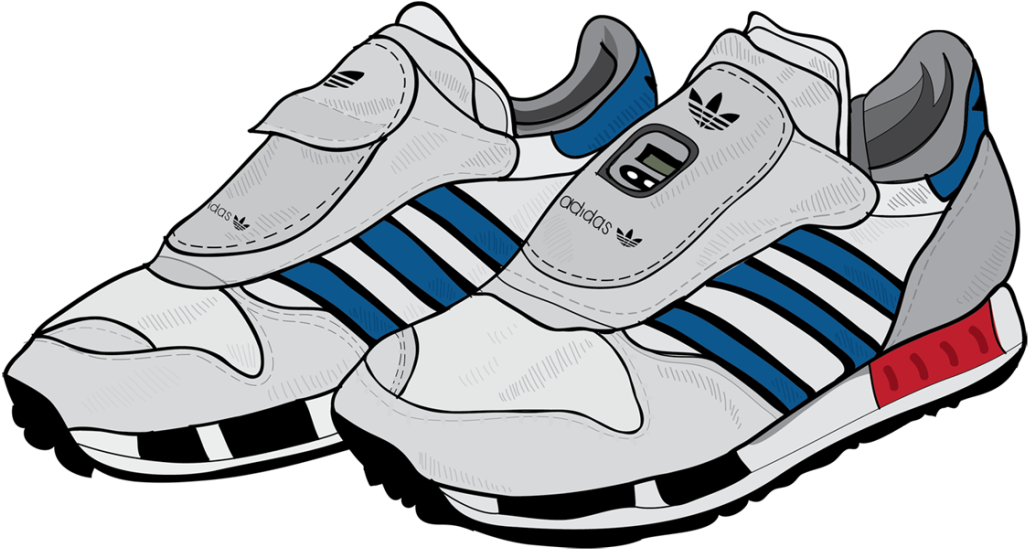 Running Shoes Clipart Free - Adidas Micropacer City (1280x1024)