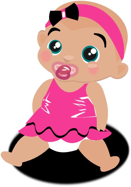 Ray Baby Clip Art - Beti Bachao Beti Padhao Yojana (420x600)