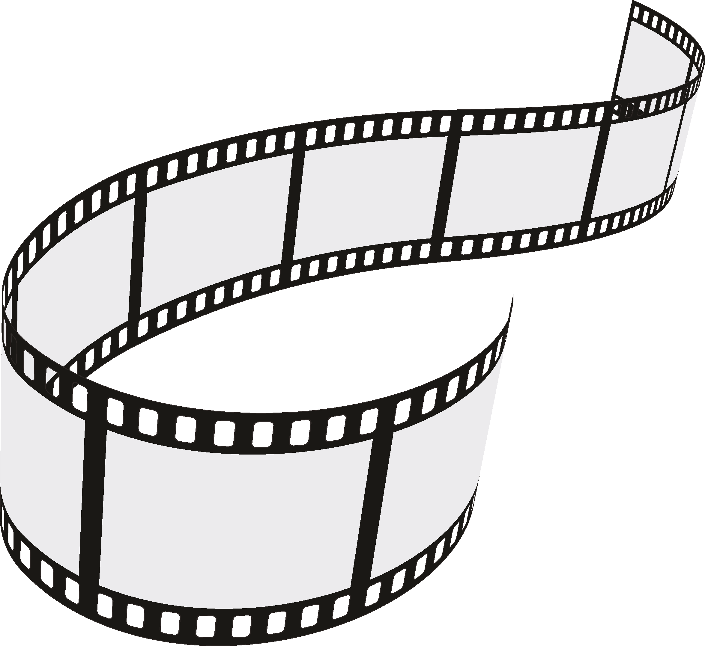 Film Strip 4 Roll Set Vector [eps File] - Free Vector Film Strip (2351x2156)