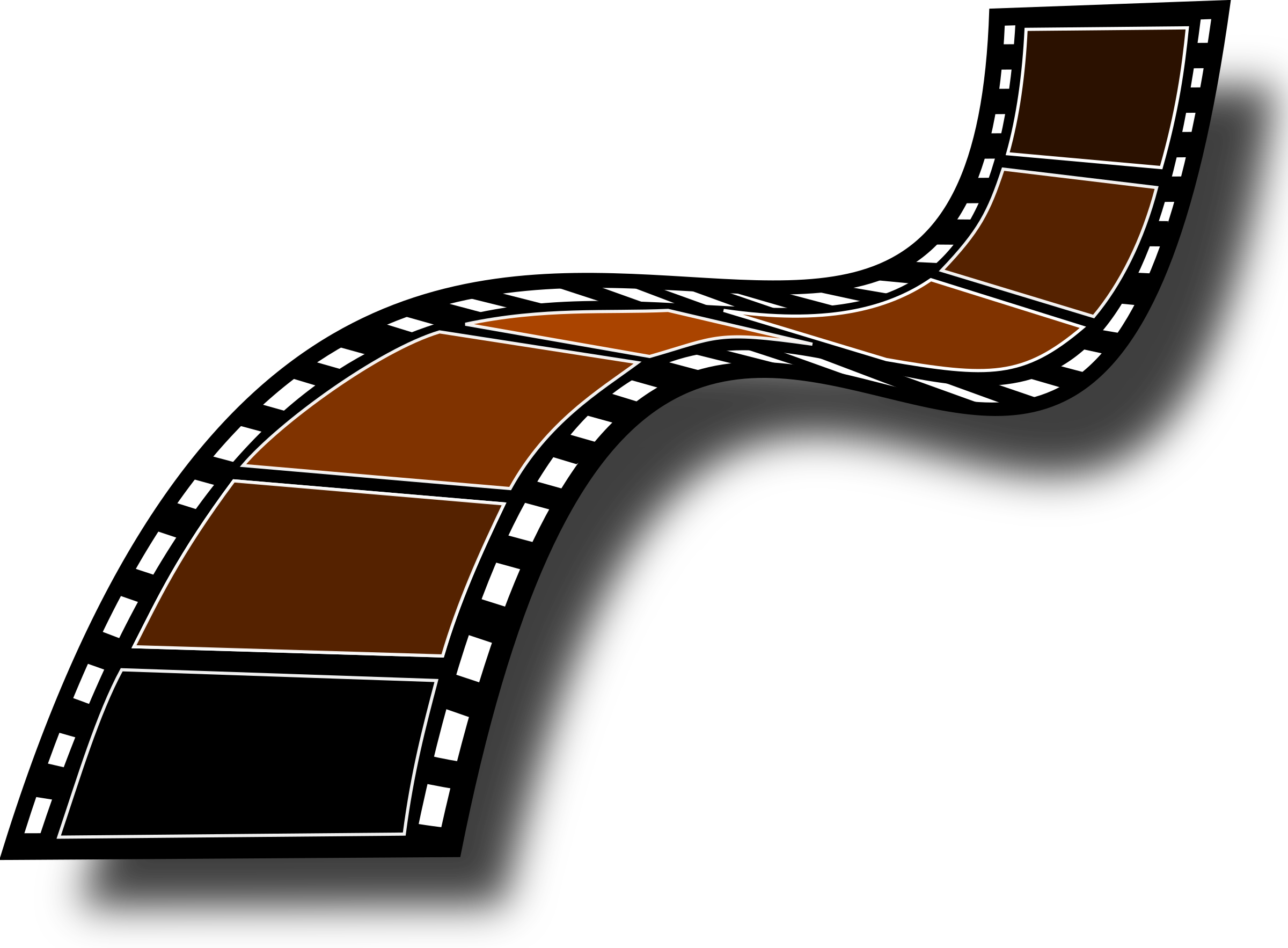 Big Image - Film Strip Clip Art (2400x1766)