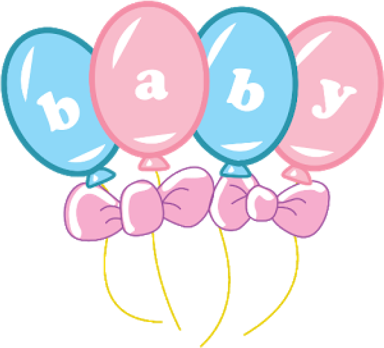 Baby News Clipart - Baby Shower Clip Art (768x768)