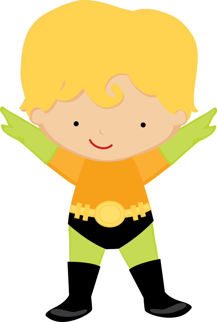Zwd Superhero Star02 - Cute Superhero (904x1338)