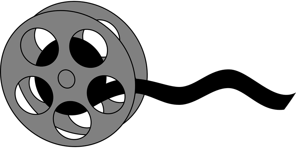 Reel Of Film Clipart - Fita De Filme Desenho (960x480)