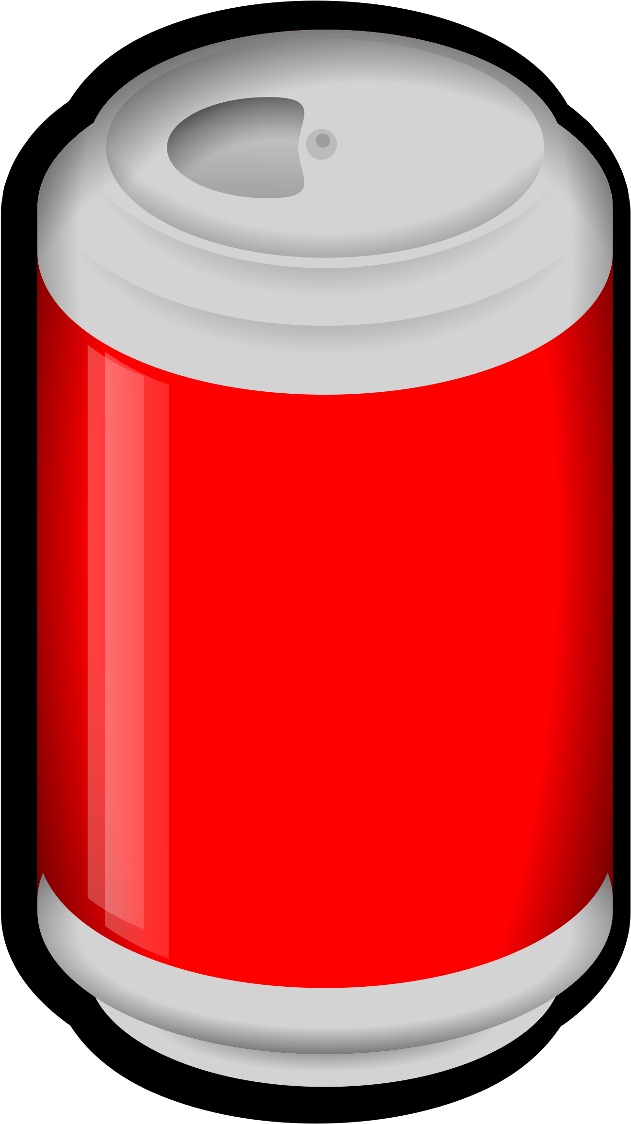 Movie Soda Cup Clipart Image - Clip Art Aluminum Cans (1446x2400)