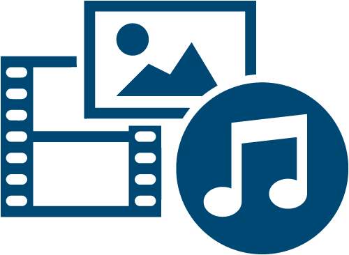 Audio Clipart Audio Visual - Audio Visual Icon Png (500x366)