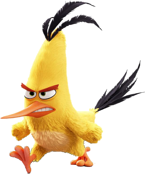 Angry Birds The Movie Chuck Angry - Angry Birds Movie Chuck (688x776)