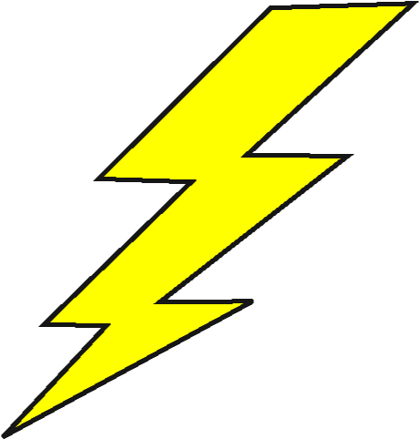 Free Icons Png - Lightning Bolt Yellow (800x800)