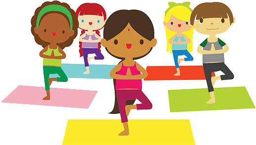 Welcome To Yoga & Mindfulness With Randi Jo - Yoga Kids Clipart (518x294)