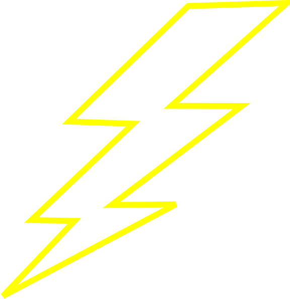 Lightning Bolt Clip Art Lightning Strik Clipartcow - Lightning Bolt Clipart (576x595)
