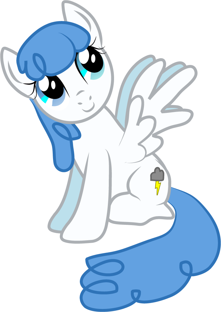 Lightning Bolt By Creshosk - My Little Pony Lightning Bolt (717x1009)