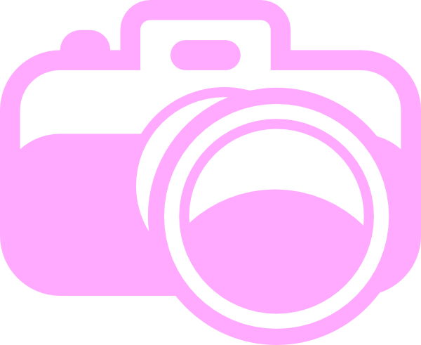 Pink Camera For Photography Logo Clip Art At Clker - Logo Clip Art Photography (600x491)