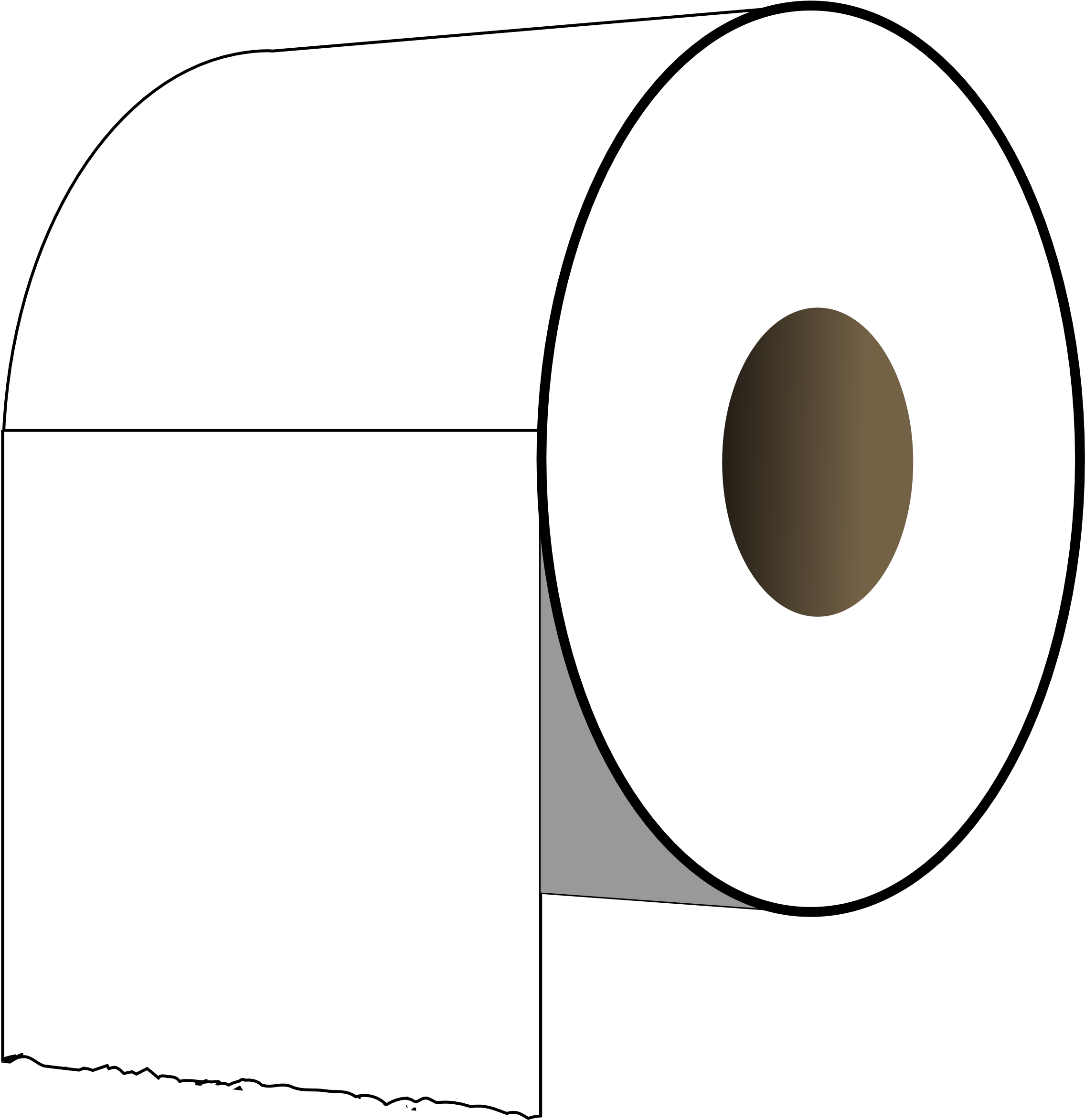 Paper Roll Clipart On Transparent Background - Clip Art Toilet Paper Roll (2555x2640)