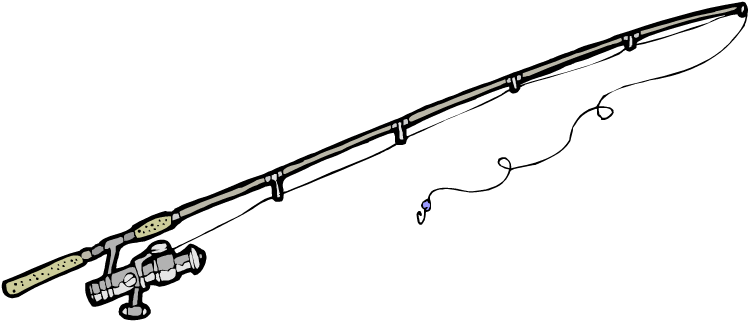 Fishing Pole Border Clipart Kid - Nonsense (750x328)