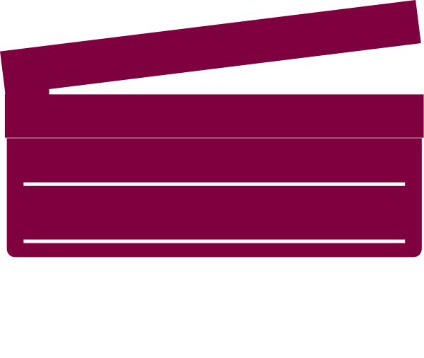 Pink Clapboard Clipart - Clip Art (600x506)