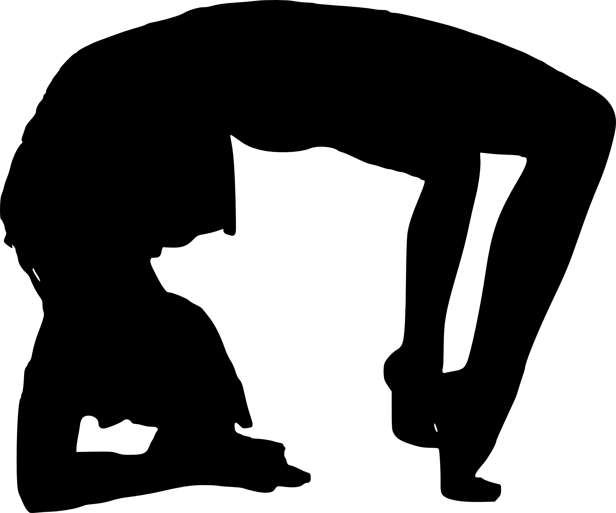 18 Fitness Silhouette - Silhouette (2000x1665)