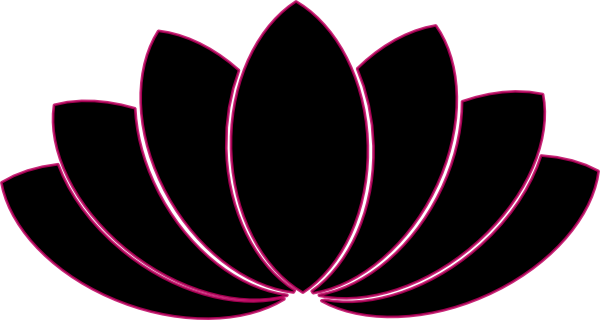 Lotus Vector Clipart (600x320)