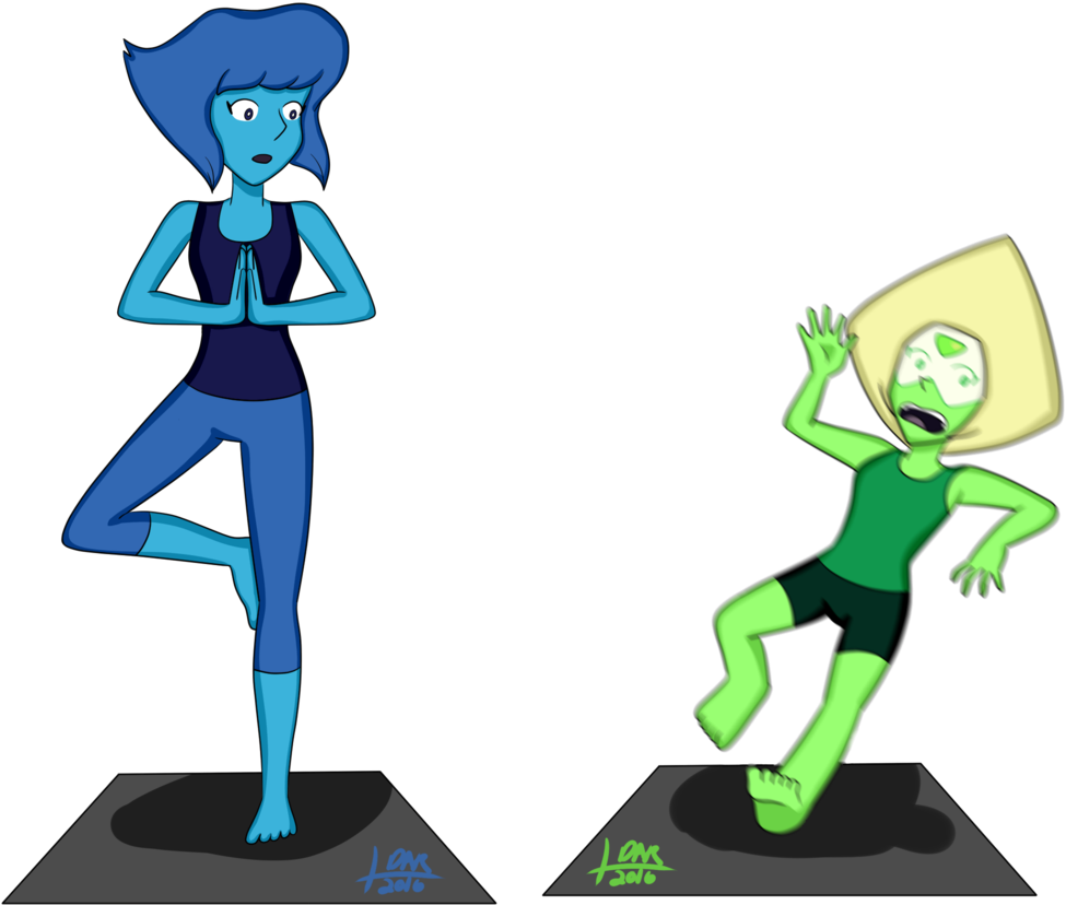 Pe With Peridot - Steven Universe Yoga (1024x896)