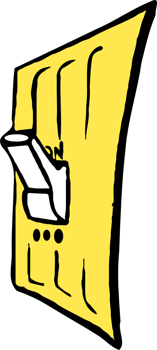 Electric Switch Clip Art - Switch Clipart (512x1139)