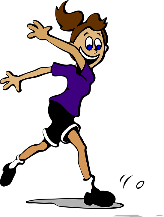 Soccer, Girl, Play, Run, Enthusiasm - Enthusiasm Png (547x720)
