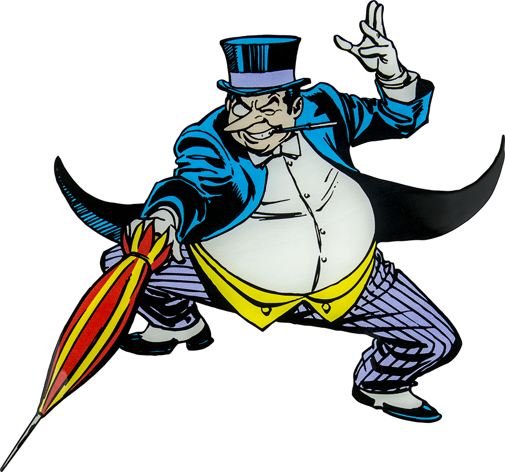 Image Result For Batman Penguin Clipart - Penguin Batman Clip Art (1000x935)