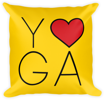 Yoga Love - Cushion (480x480)