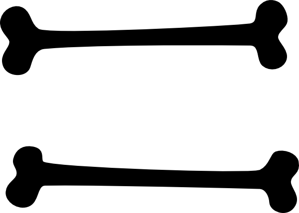 Dog Bone Clipart - Bones Clip Art (600x429)
