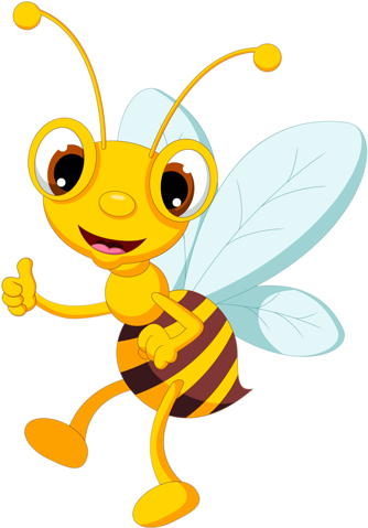 Arana Альбом «clipart / Clipart5 / For The Kids» На - Bee Thumbs Up Clipart (375x500)