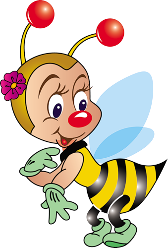 Image Du Blog Zezete2 - Cartoon Girl Bee (339x500)