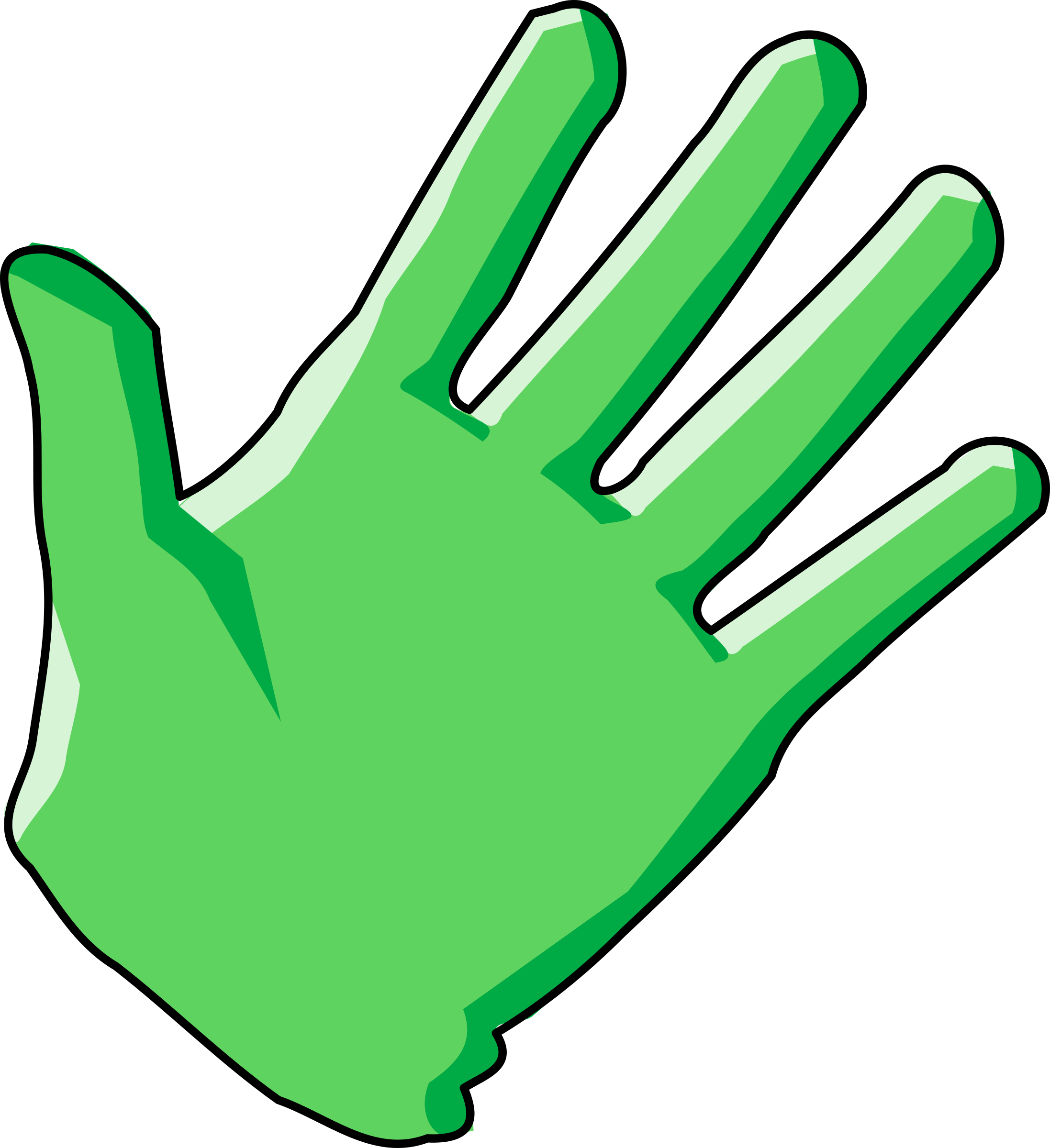 Big Image - Cleaning Glove Clipart (2194x2400)