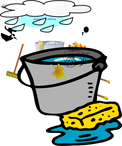 Clean The Environment Clip Art - Cleaning Clip Art (498x598)