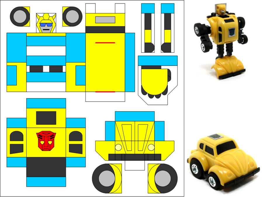 Animated Bumble Bee - Robots De Primera Generacion (900x676)