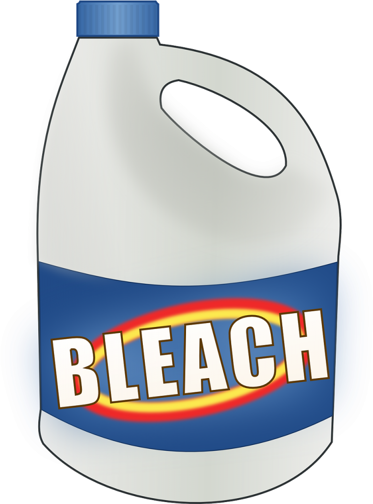 Bleach Bottle Clipart - Bleach Clipart (794x1024)