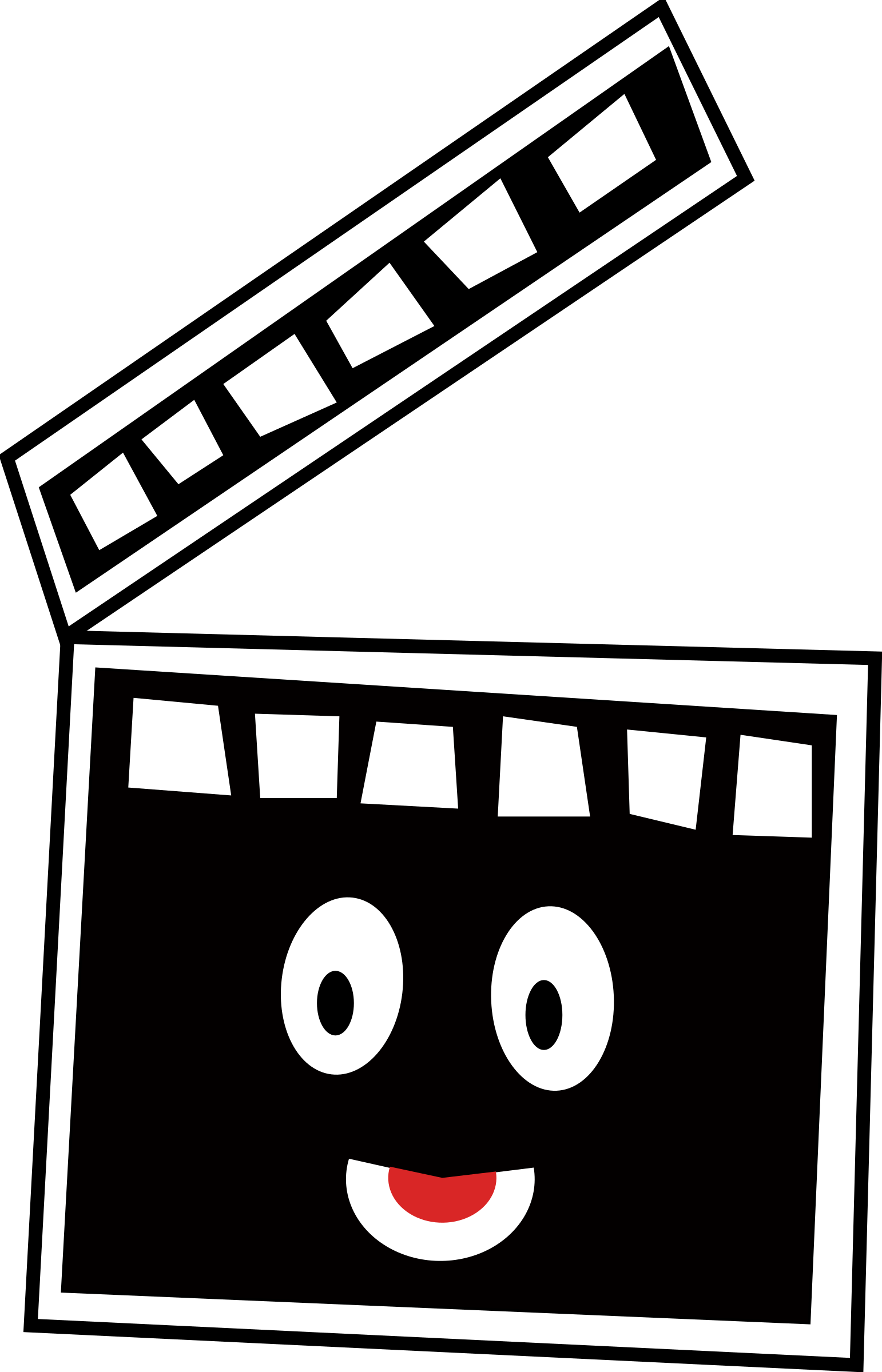 Big Image - Pelicula Clipart (1542x2400)