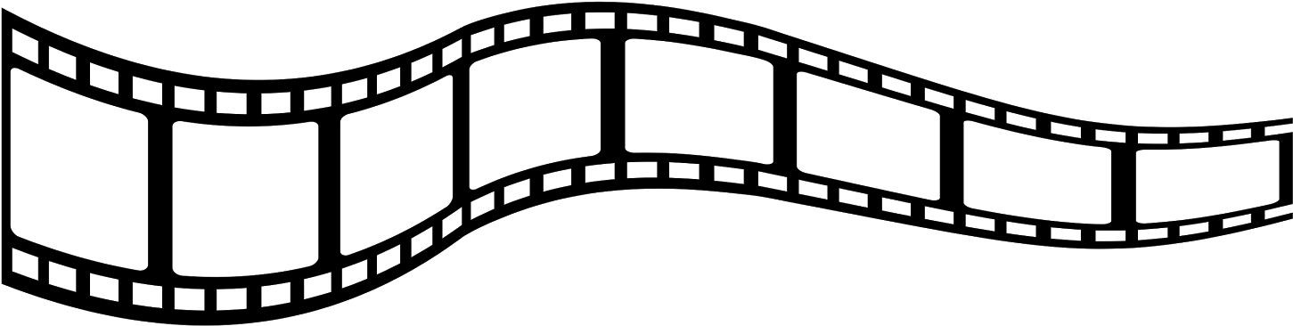 Bp Film Clipart - Film Strip Clip Art (1600x533)