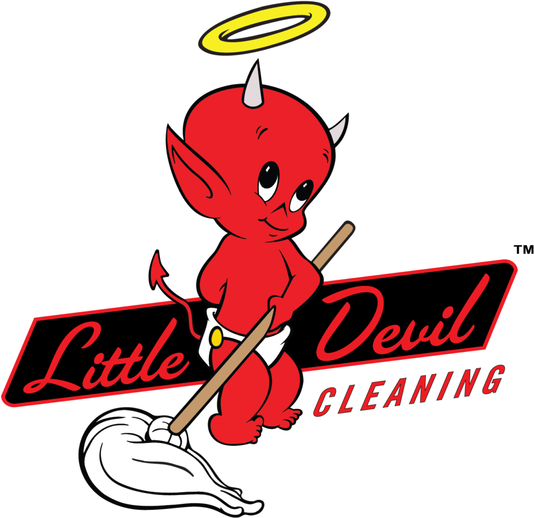 Little Devil Cleaning - Little Devil Logo (1185x1073)