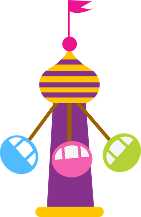 Carnival Clipart Parque - Parque De Diversão Png (286x439)