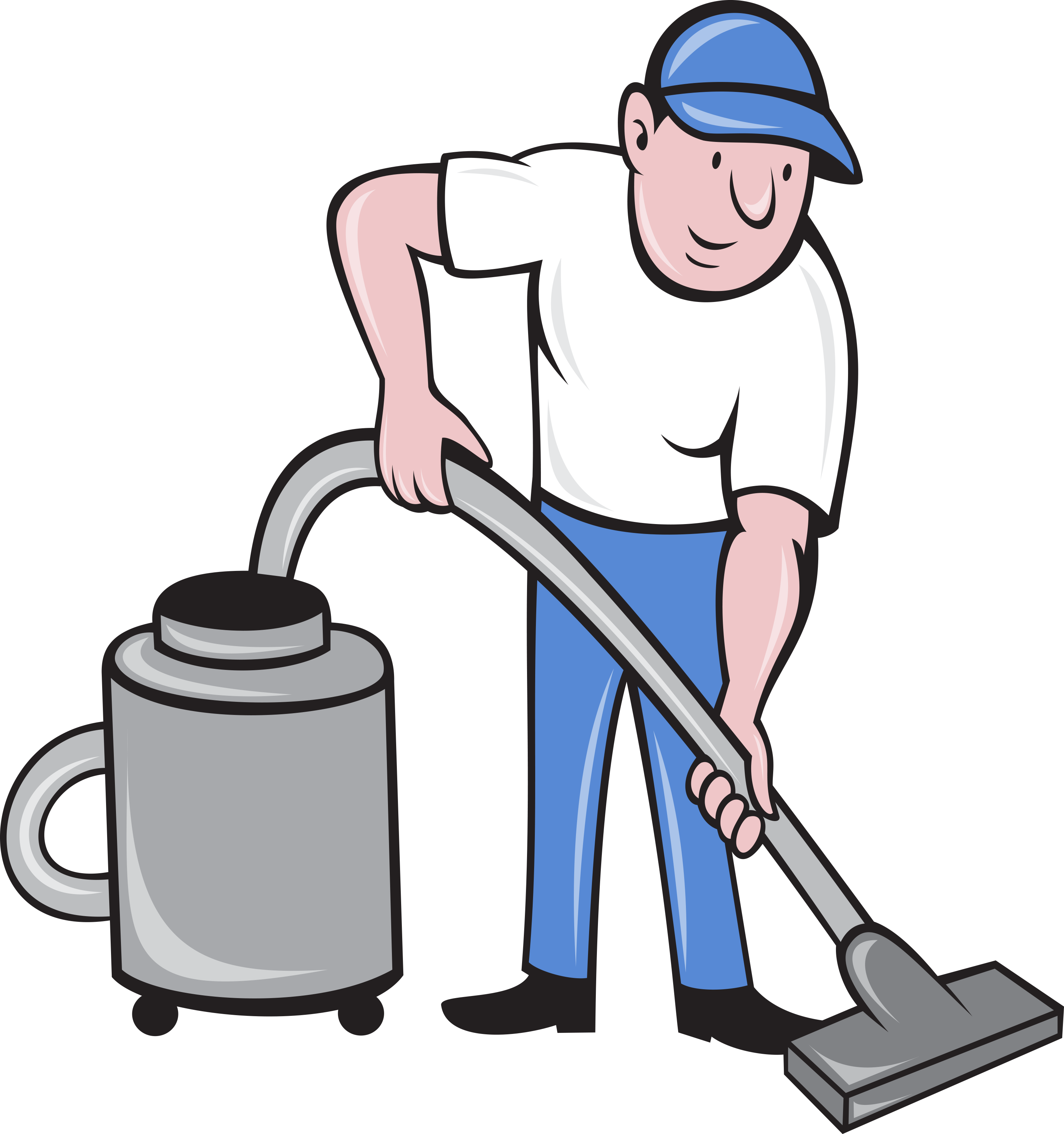 Cartoon Vacuuming (3000x3196)