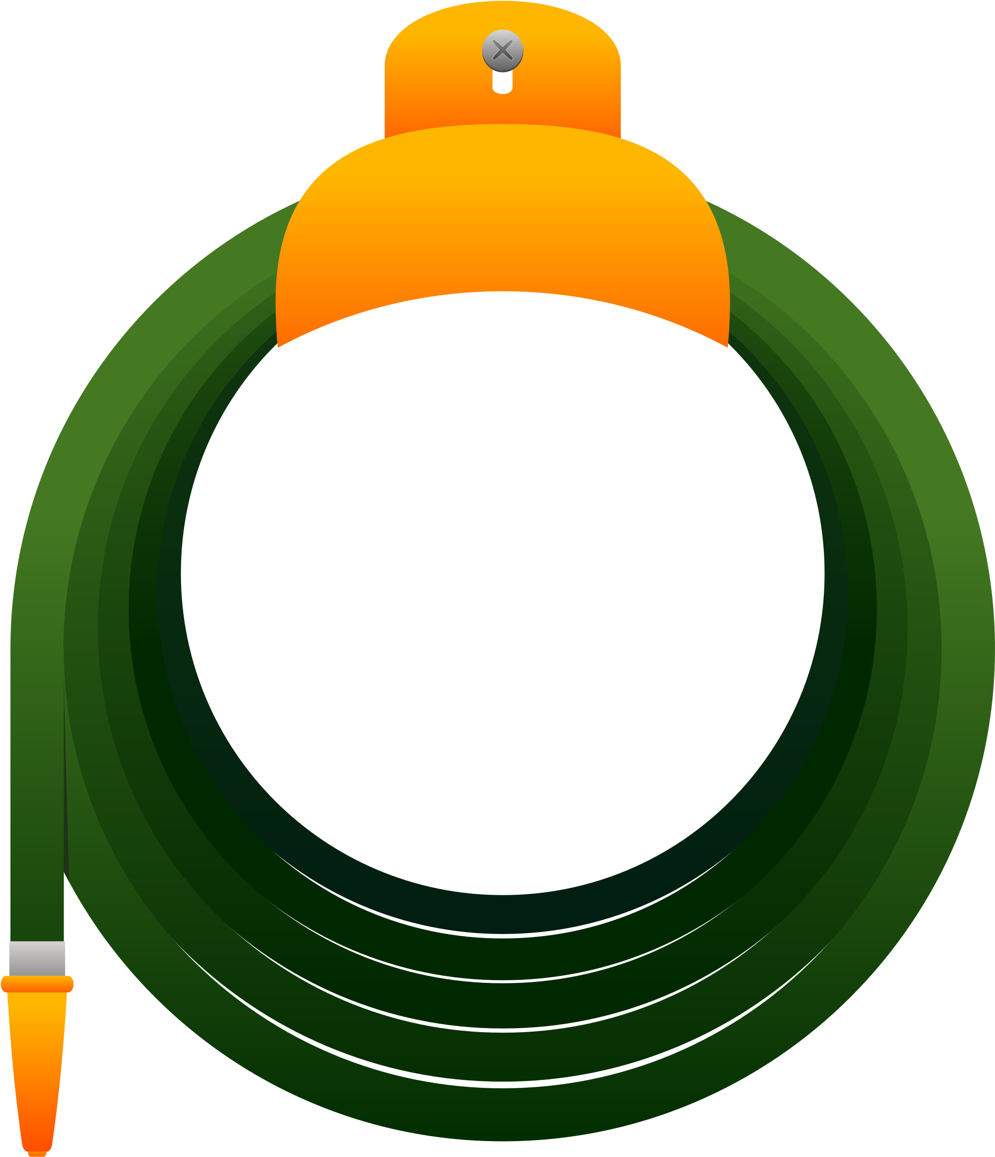 Big Image - Garden Hose Clipart (2042x2400)