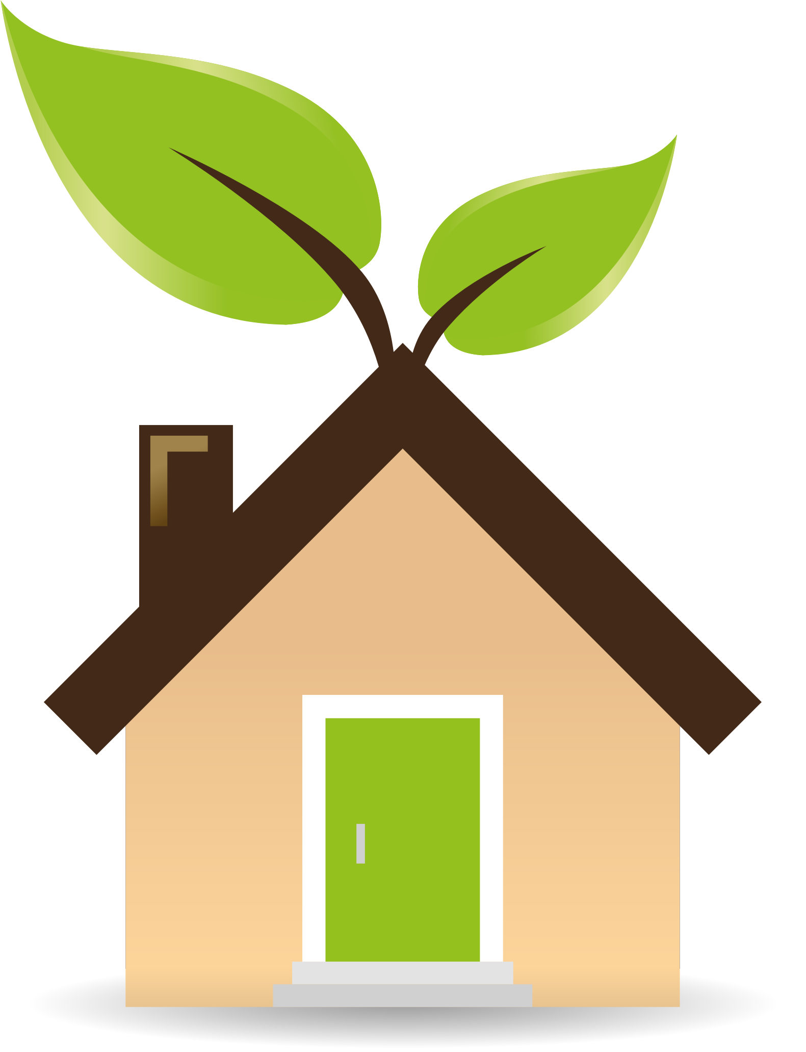 Green Cleaning - Green Energy Clipart (1581x2062)
