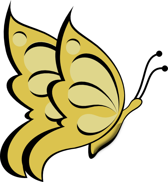 Butterfly Images Clip Art (552x599)